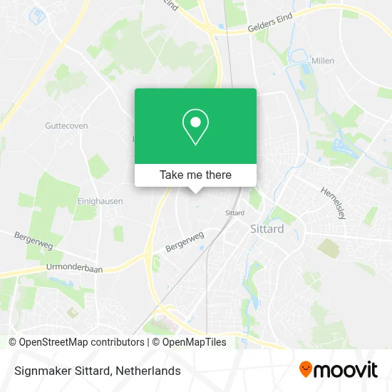Signmaker Sittard map