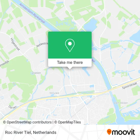 Roc River Tiel Karte