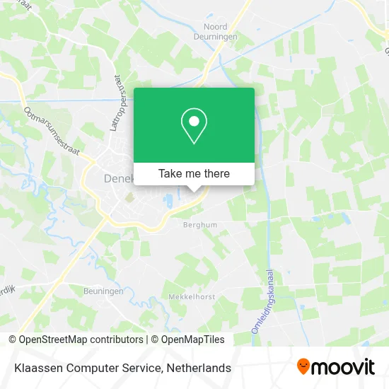 Klaassen Computer Service map