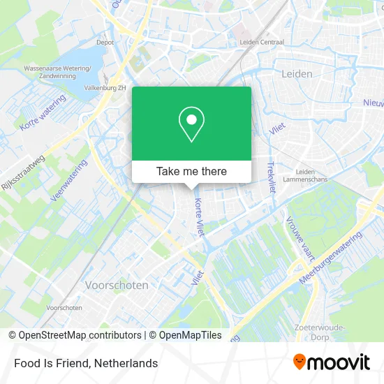 Food Is Friend map