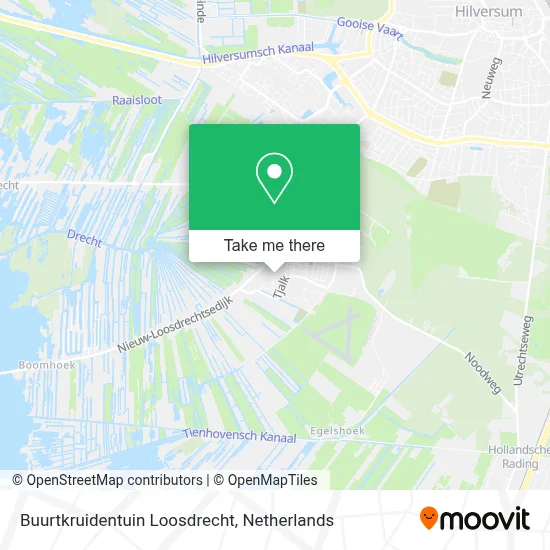 Buurtkruidentuin Loosdrecht map