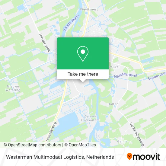 Westerman Multimodaal Logistics map