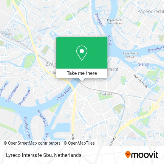 Lyreco Intersafe Sbu map