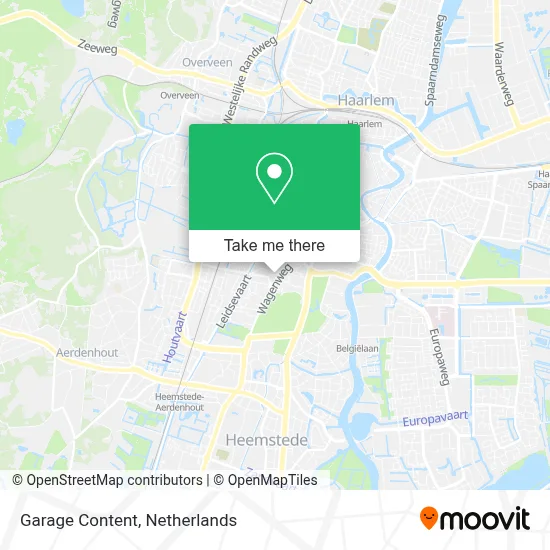 Garage Content map