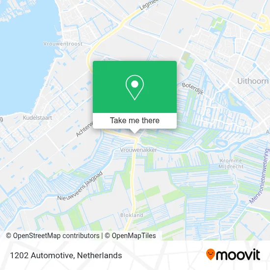 1202 Automotive map