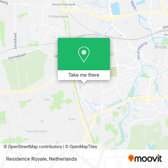 Residence Royale map