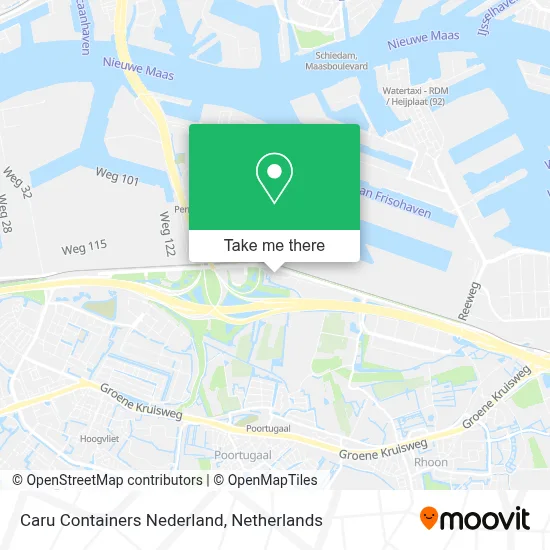 Caru Containers Nederland map
