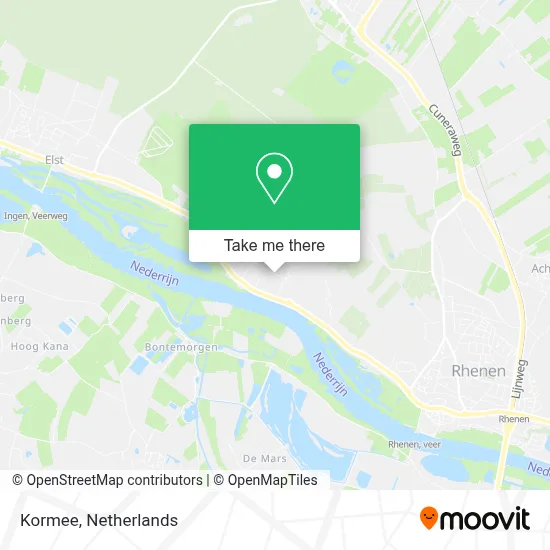 Kormee map