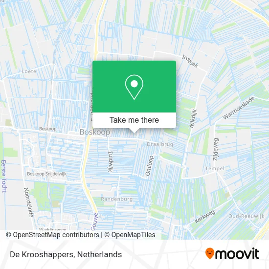 De Krooshappers Karte