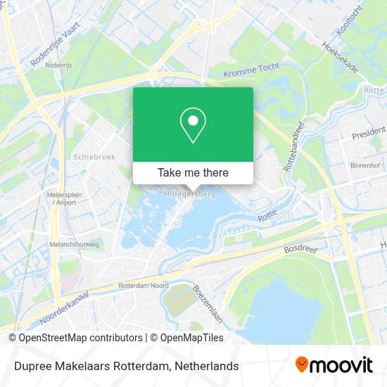 Dupree Makelaars Rotterdam map