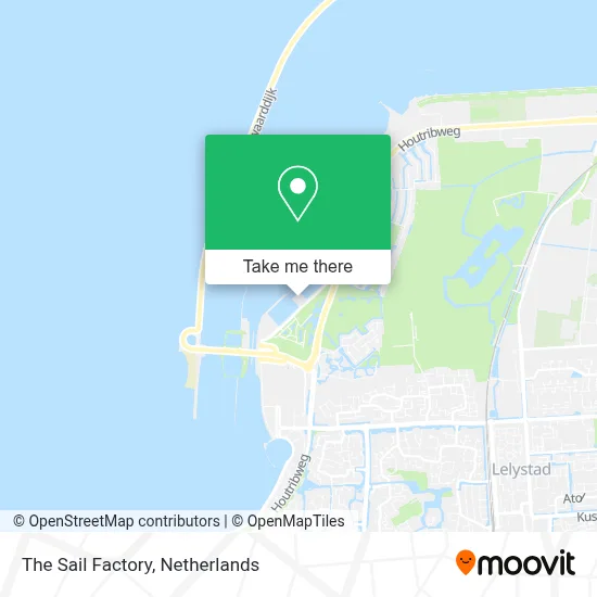 The Sail Factory map