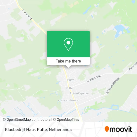 Klusbedrijf Hack Putte map