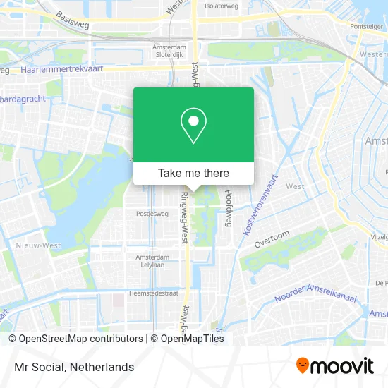 Mr Social map