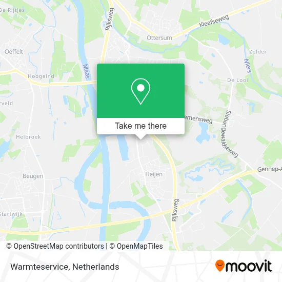 Warmteservice map