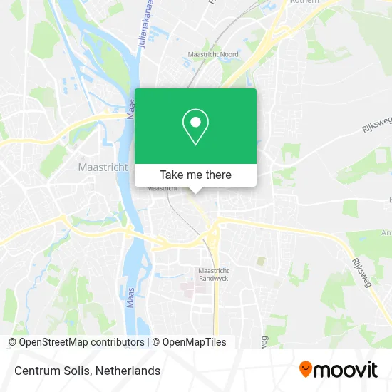 Centrum Solis map