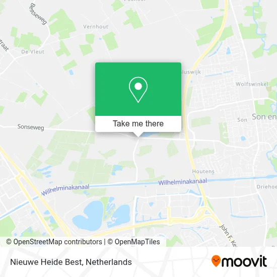 Nieuwe Heide Best map