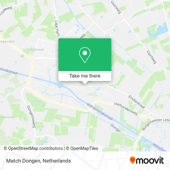 Match Dongen map