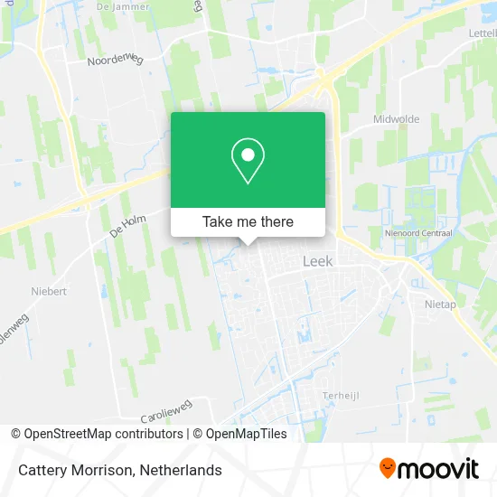Cattery Morrison map