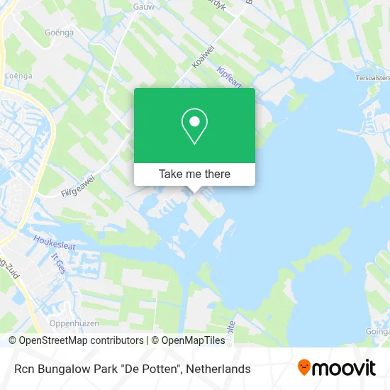 Rcn Bungalow Park "De Potten" map