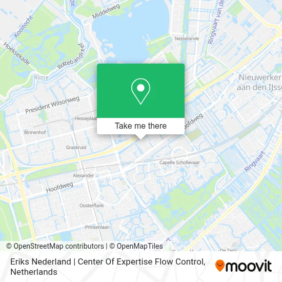 Eriks Nederland | Center Of Expertise Flow Control map
