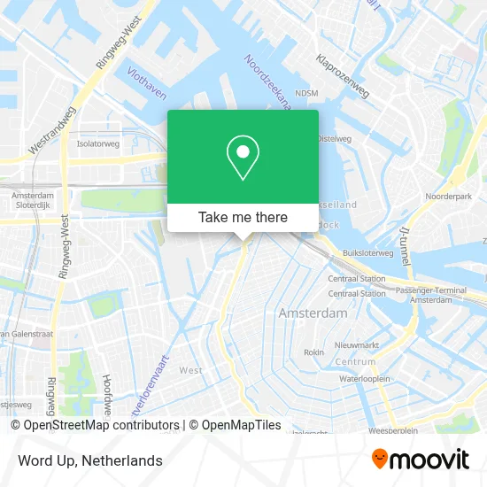 Word Up map
