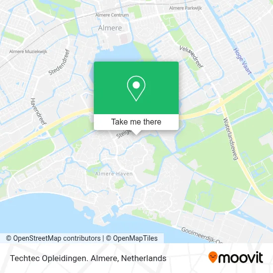 Techtec Opleidingen. Almere map