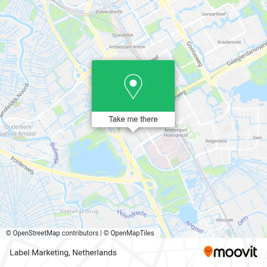 Label Marketing map