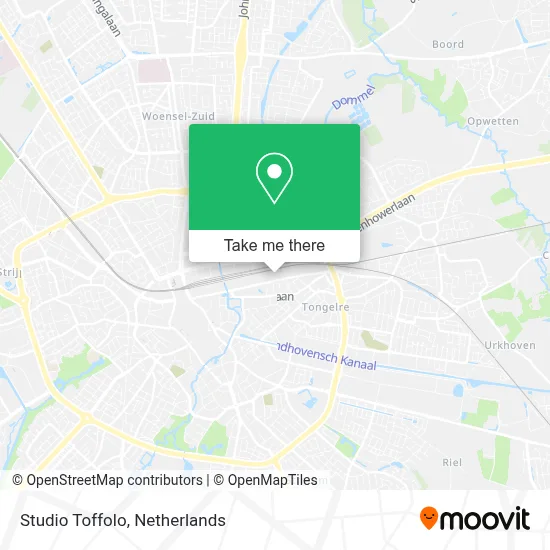 Studio Toffolo map