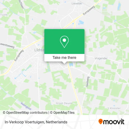 In-Verkoop Voertuigen map