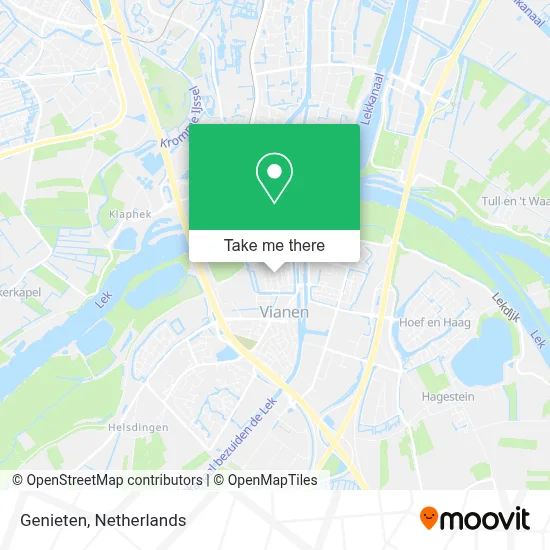Genieten map