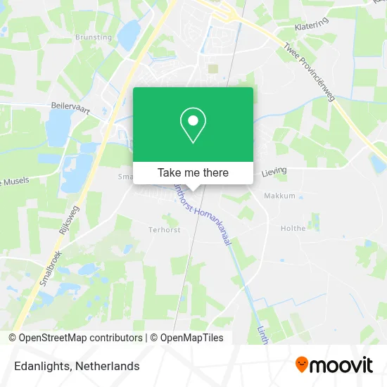 Edanlights map