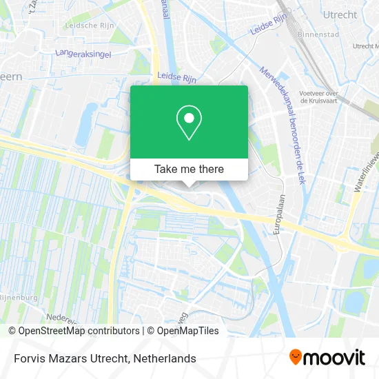 Forvis Mazars Utrecht map