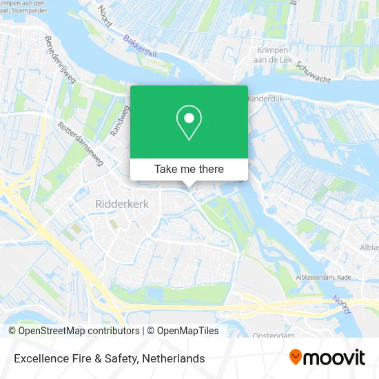 Excellence Fire & Safety map