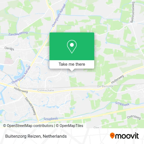 Buitenzorg Reizen Karte
