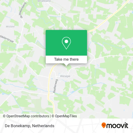 De Bonekamp map