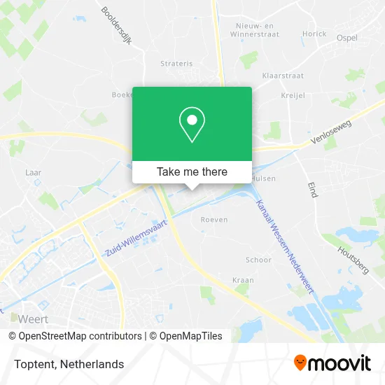 Toptent map