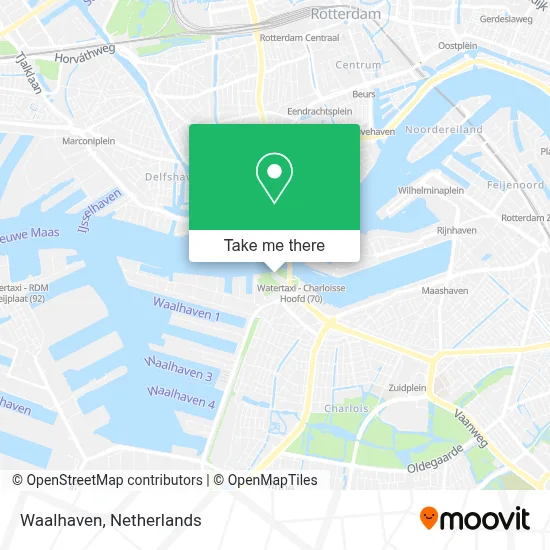 Waalhaven map