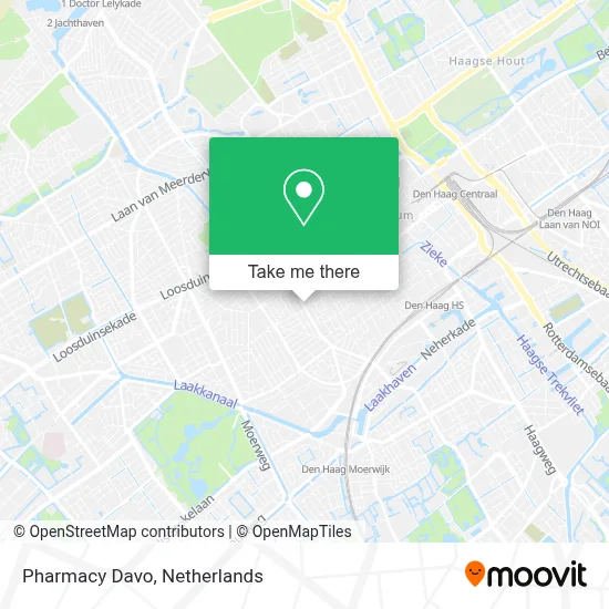 Pharmacy Davo map