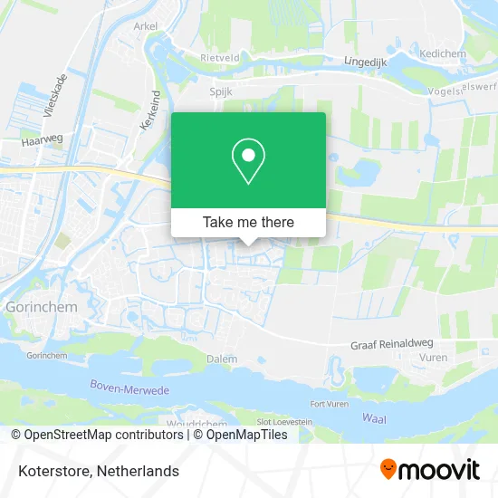 Koterstore map