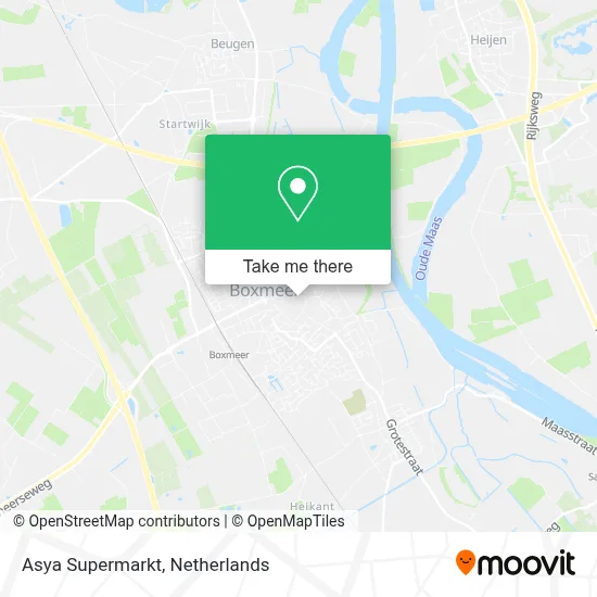 Asya Supermarkt map