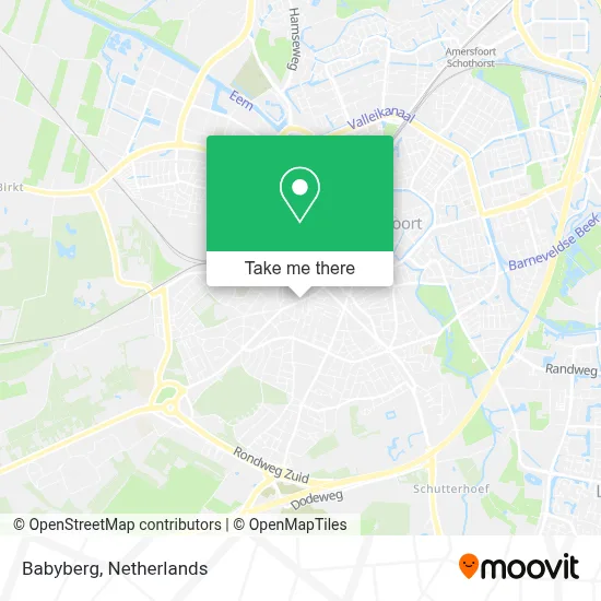 Babyberg map