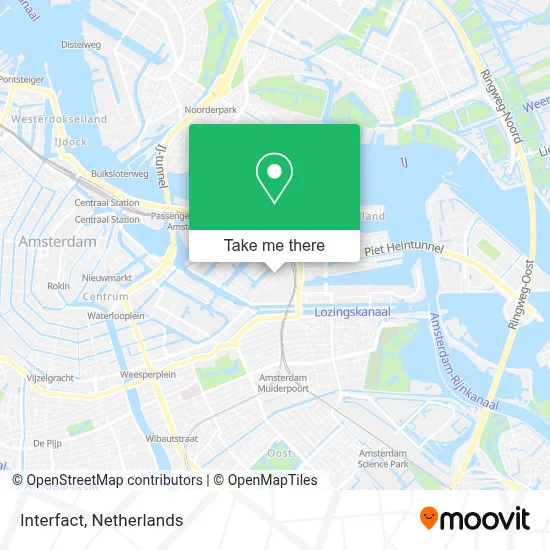 Interfact map