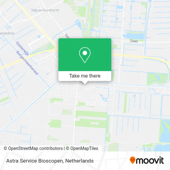 Astra Service Bioscopen map