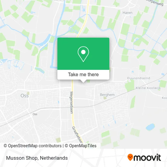 Musson Shop map