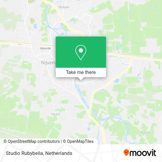 Studio Rubybella map