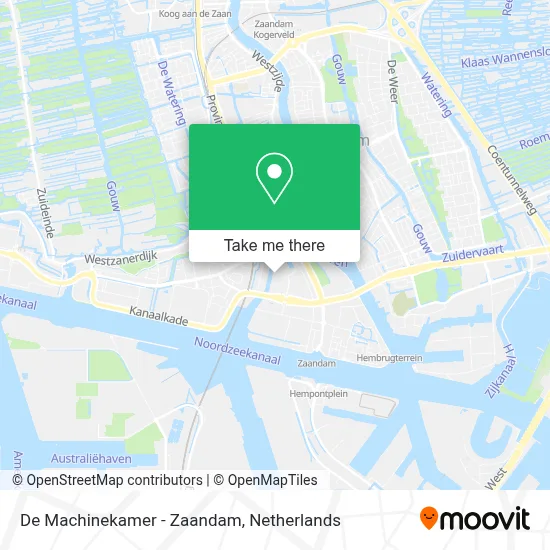 De Machinekamer - Zaandam Karte