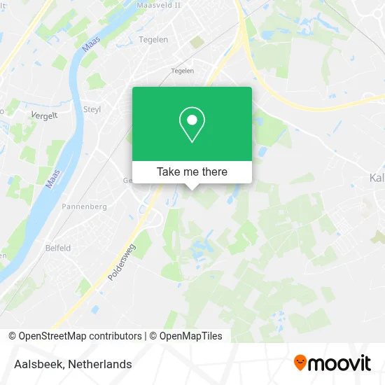 Aalsbeek map
