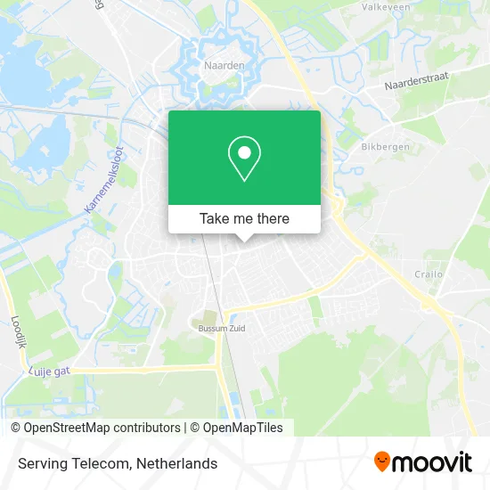 Serving Telecom map