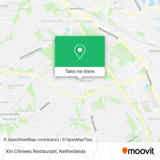 Xin Chinees Restaurant Karte