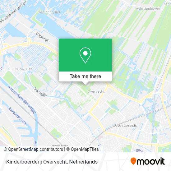Kinderboerderij Overvecht map